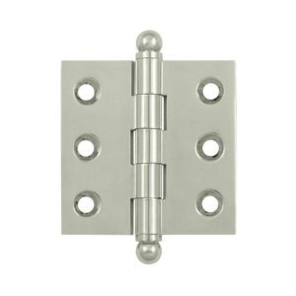 Deltana CH2020U14 Ball Tip Cabinet Hinge Polished Nickel, 10PK CH2020U14-XCP10